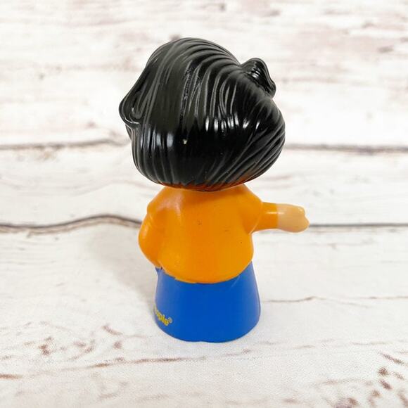 Vintage Little People Brunette Dark Hair Boy - Picture 3 of 4